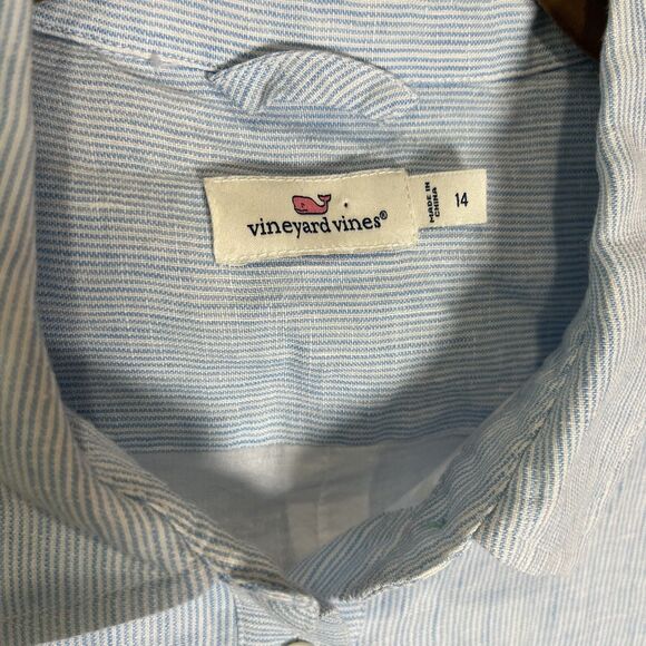 Vineyard Vines Light Blue Mini Dress - Picture 4 of 8